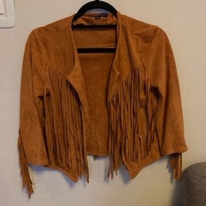 Fun fringe jacket!
